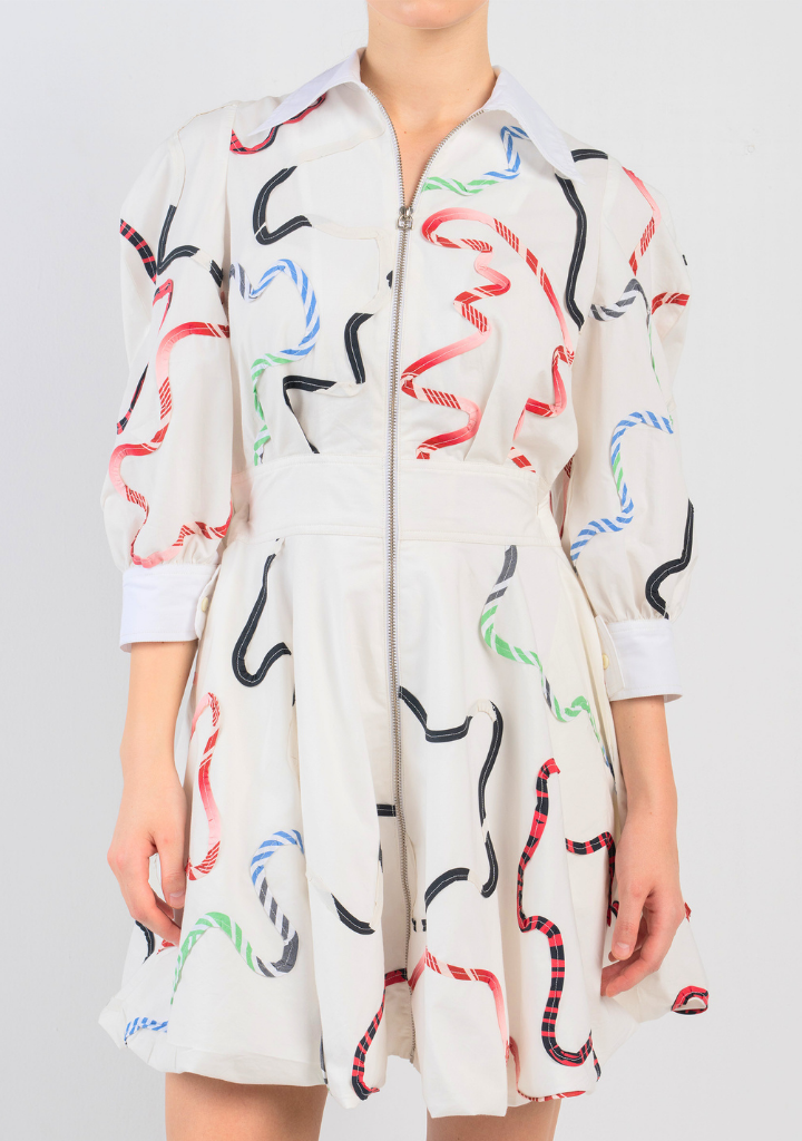 Bandes Bubble Dress