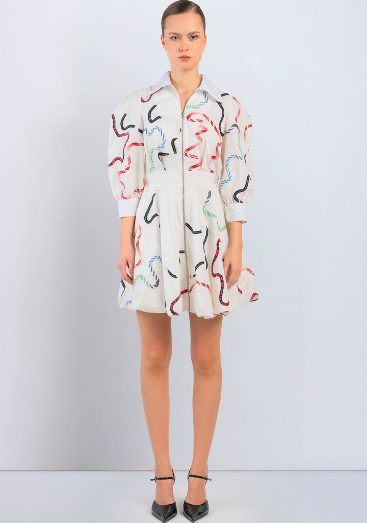Bandes Bubble Dress