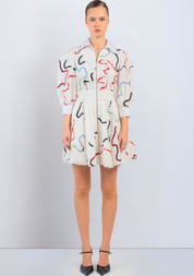 Bandes Bubble Dress