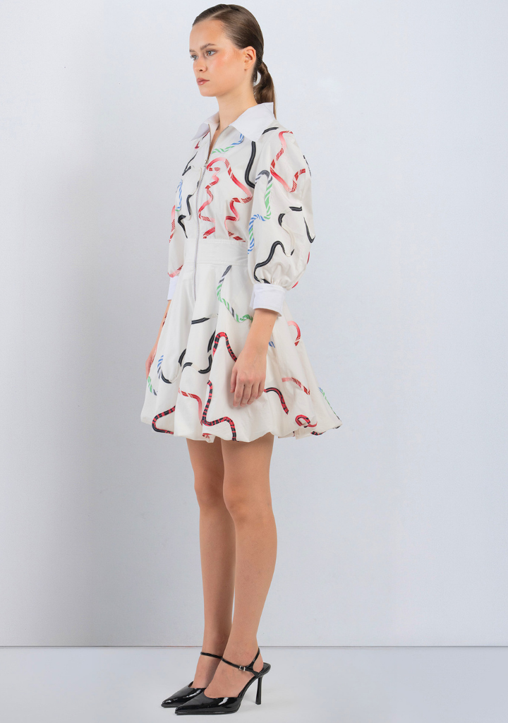 Bandes Bubble Dress