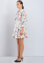 Bandes Bubble Dress