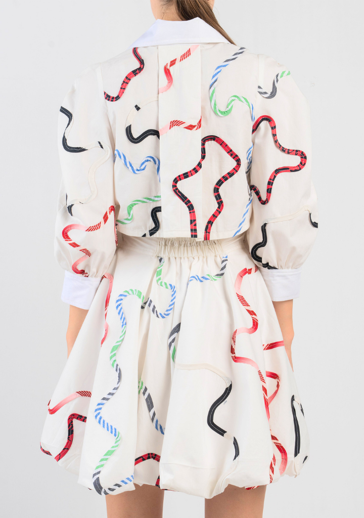 Bandes Bubble Dress