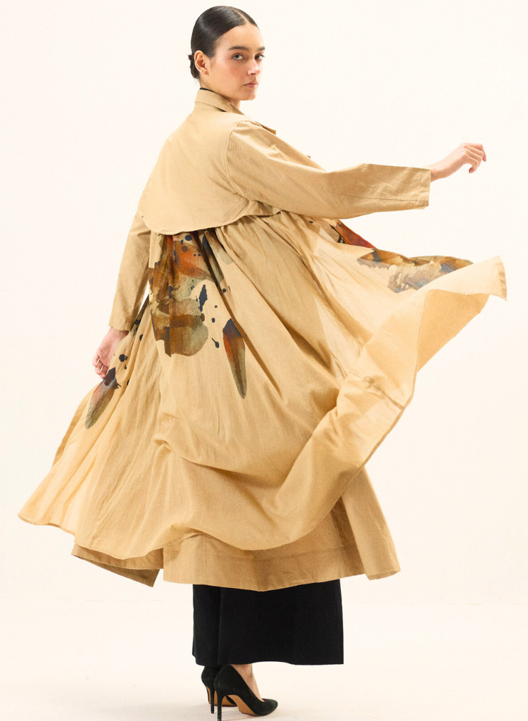 Bare Earth Trench Coat