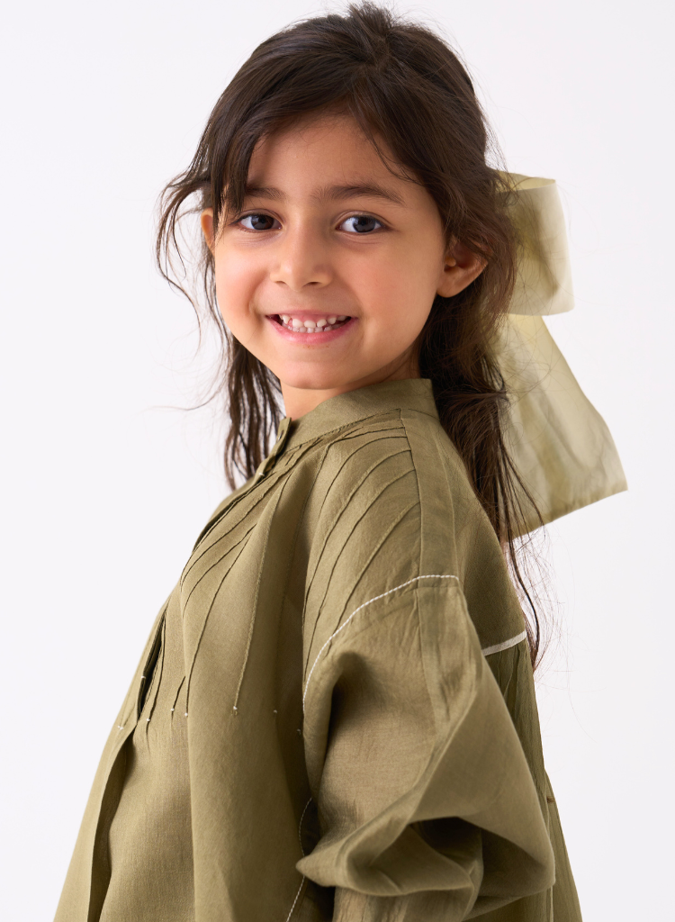 Bat Sleeve Shirt Set