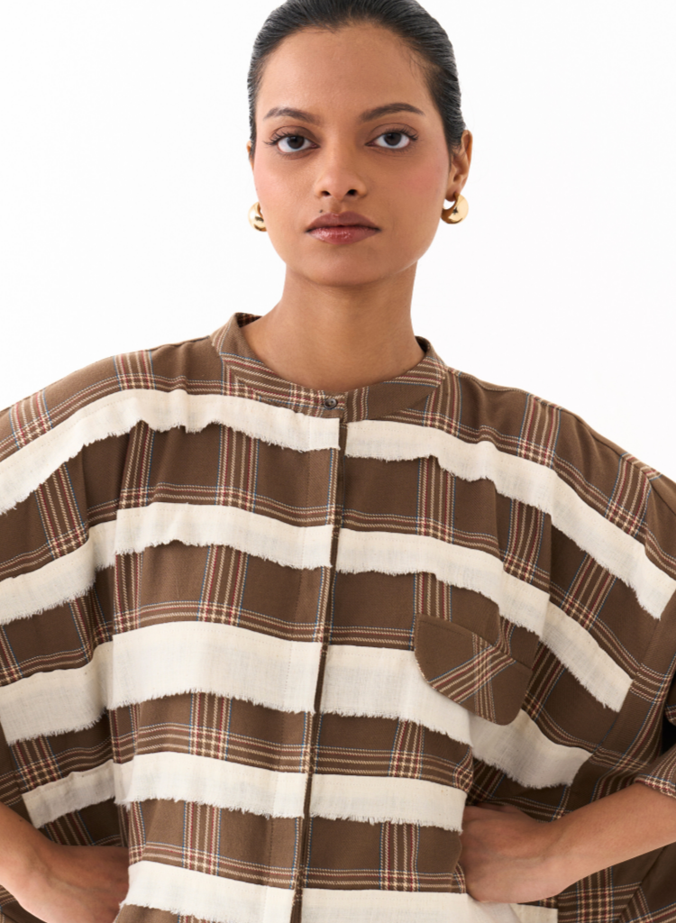 Bat Sleeve Shirt Set