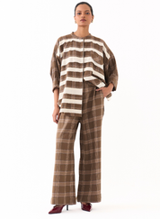 Bat Sleeve Shirt Set