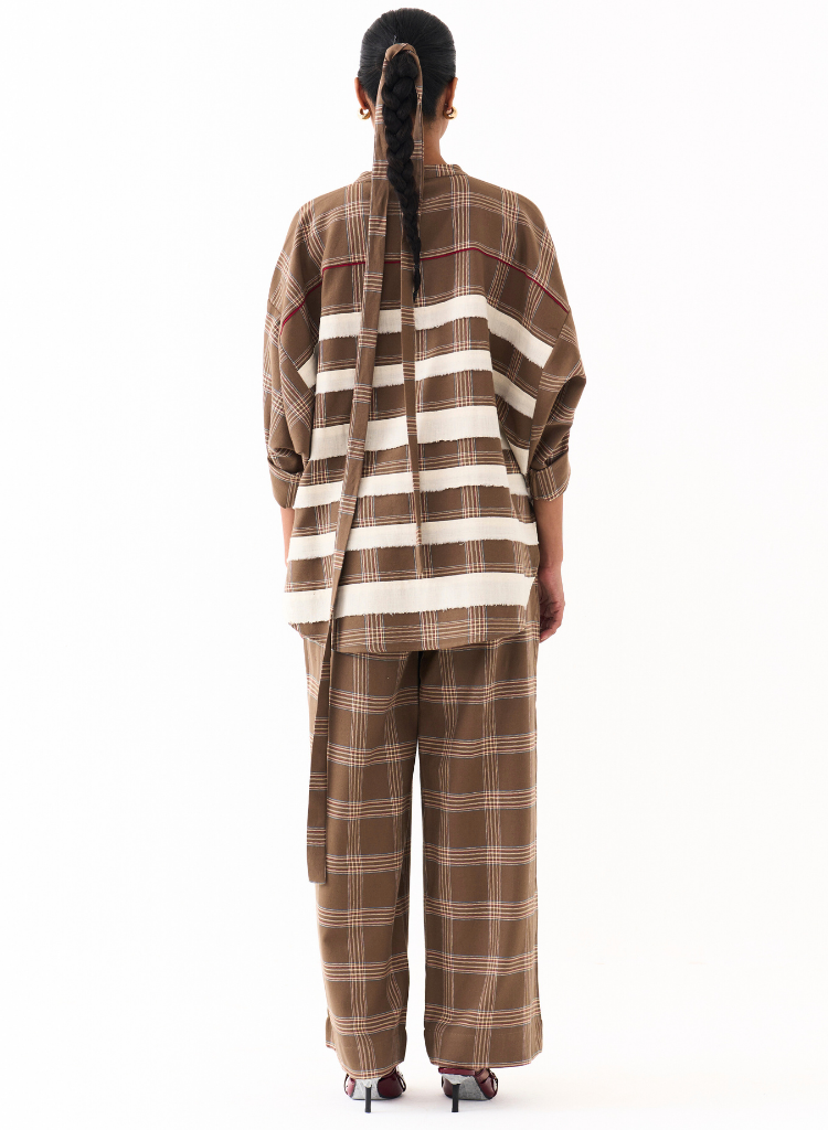 Bat Sleeve Shirt Set