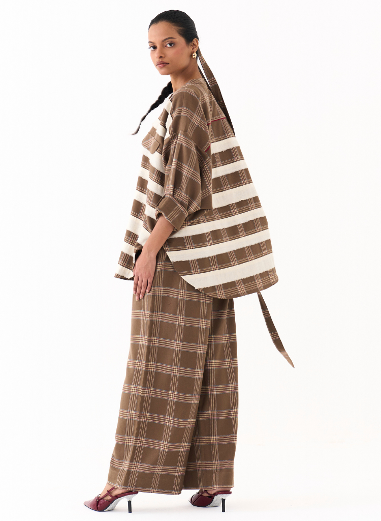 Bat Sleeve Shirt Set