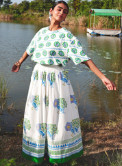 Blue Mango Bawari Set