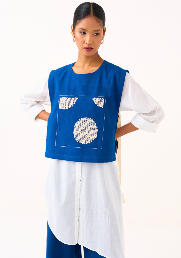 Beaded Emb. Overlay
