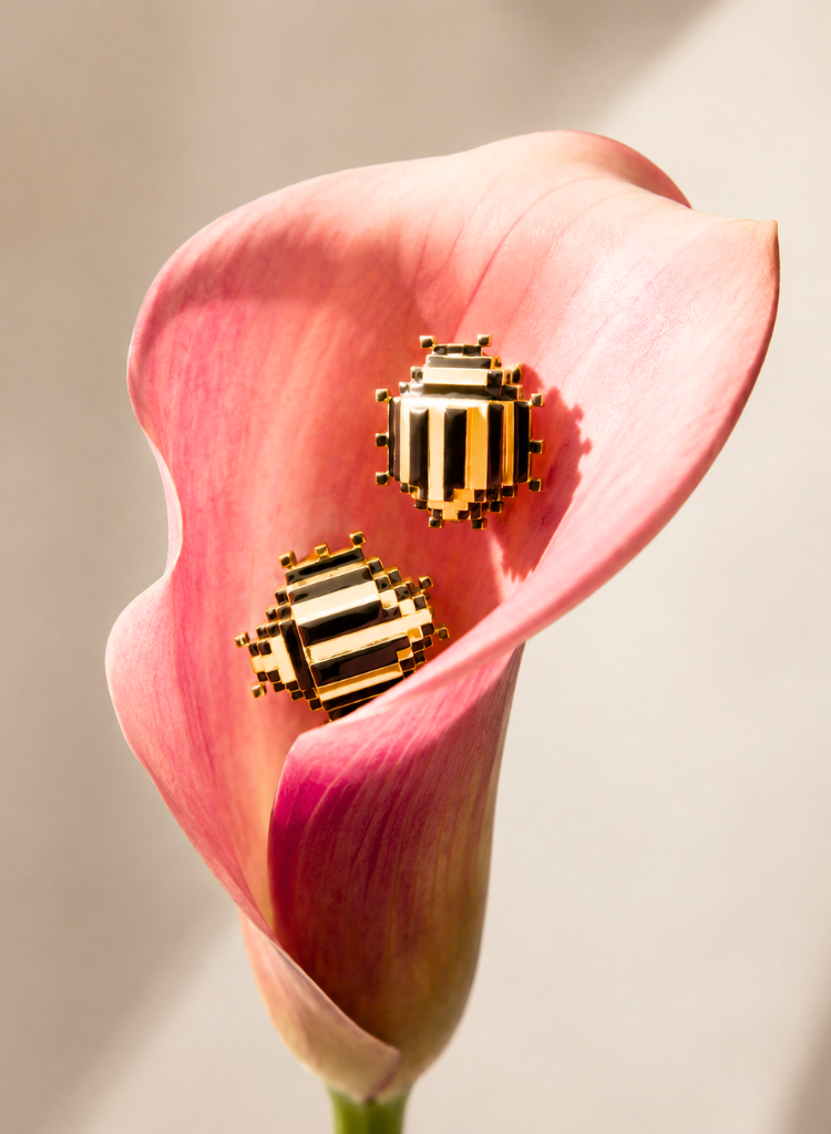 Beetle Earrings