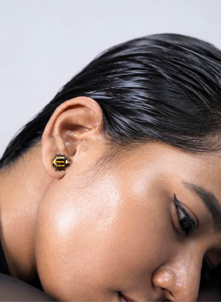 Beetle Earrings