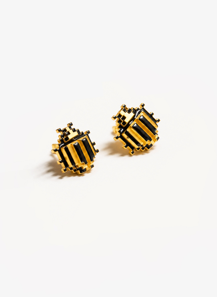 Beetle Earrings