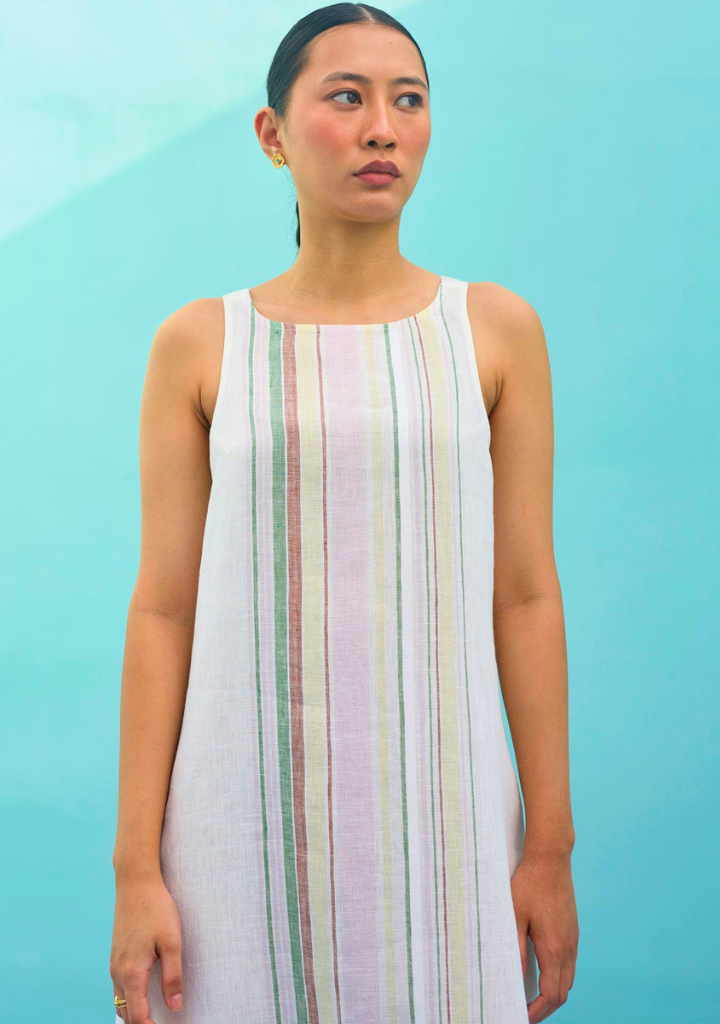 Beli Border Dress