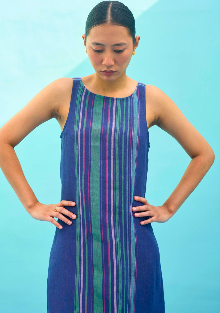 Beli Border Dress