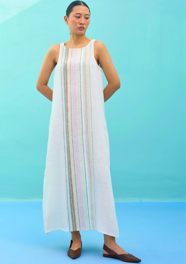 Beli Border Dress