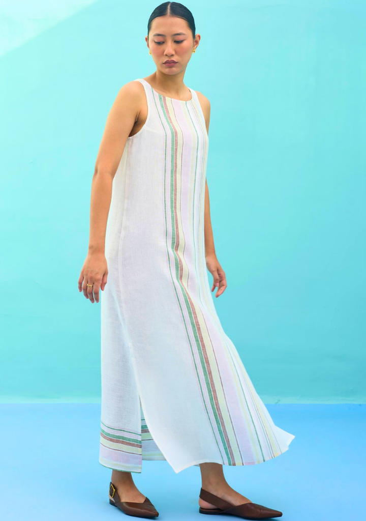 Beli Border Dress