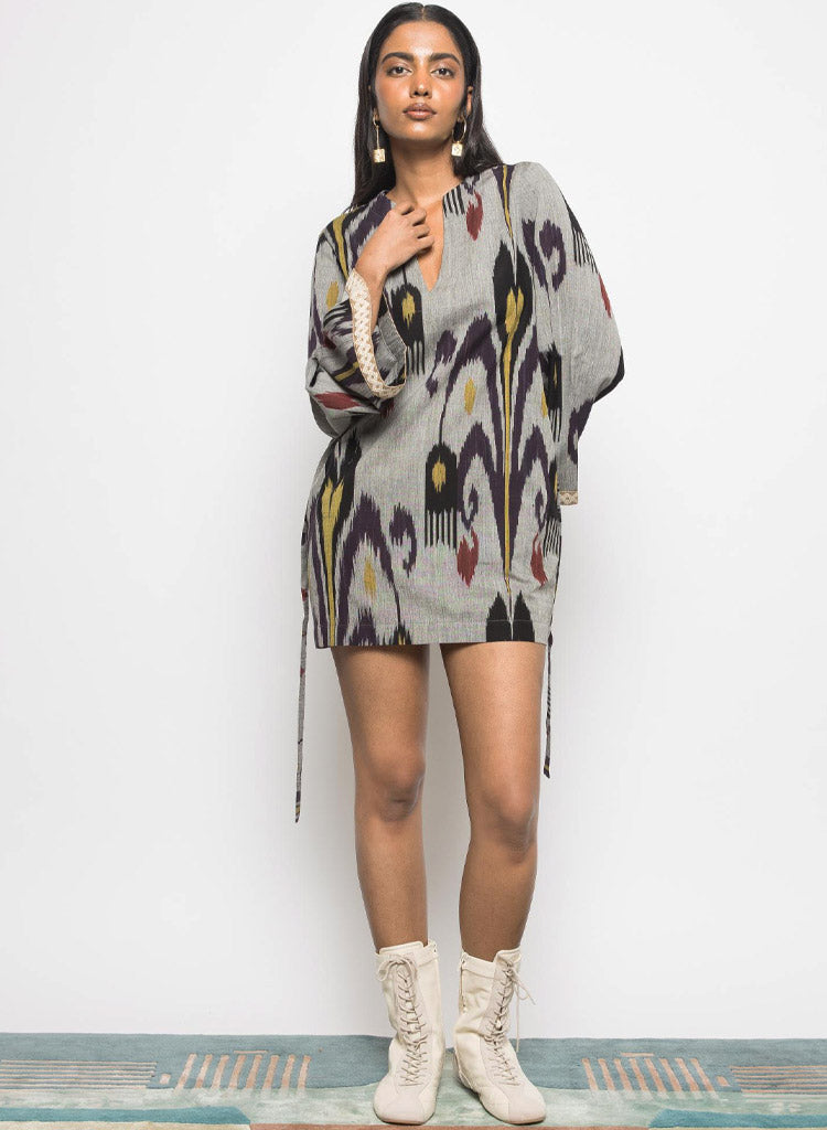 Belted Holiday Dress