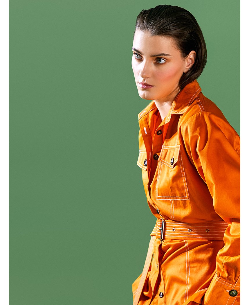 Belted Vintage Shirt