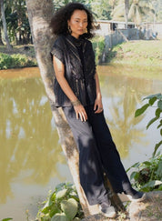 Black Green Berlin Top