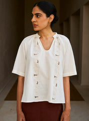 Bheer Embroidered Top