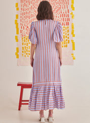 Big Bow Striper Dress