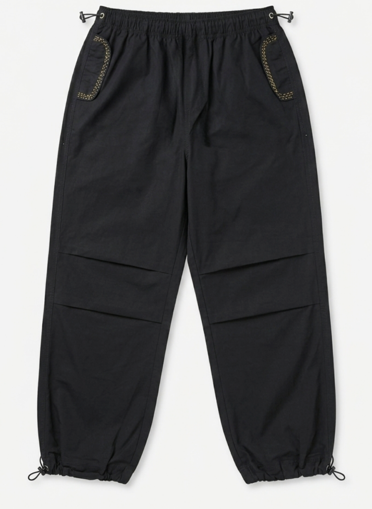 Black Cargo Trousers