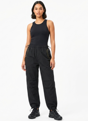 Black Cargo Trousers