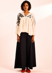 Black Fern Top
