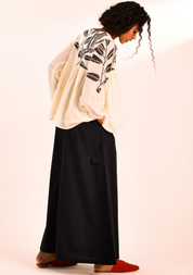 Black Fern Top