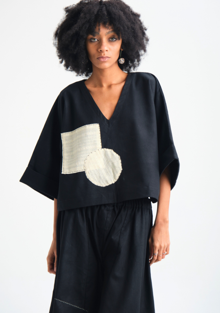 Black Iris Top