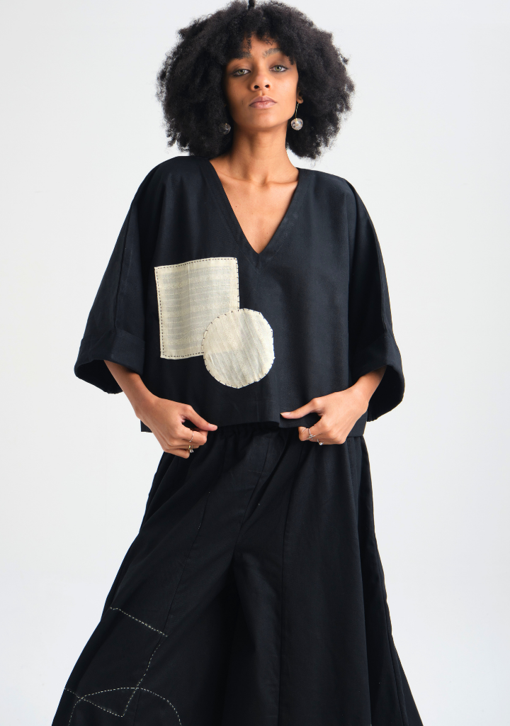 Black Iris Top