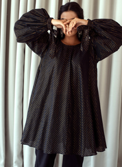 Black & Gold Kurta