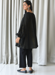 Black & Gold Kurta