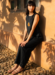 Black Moonstone Pants