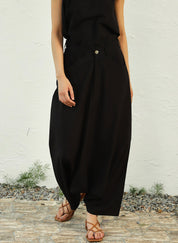 Black Ultra Gathered  Set