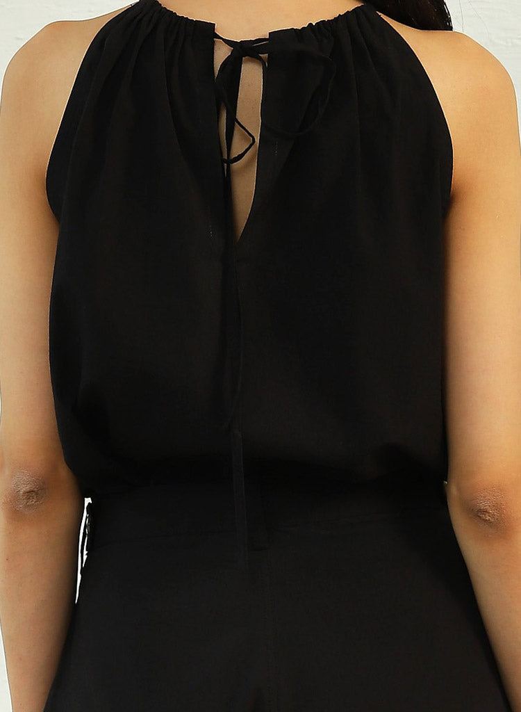 Black Ultra Gathered  Set