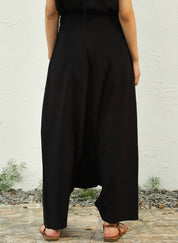 Black Ultra Gathered  Set