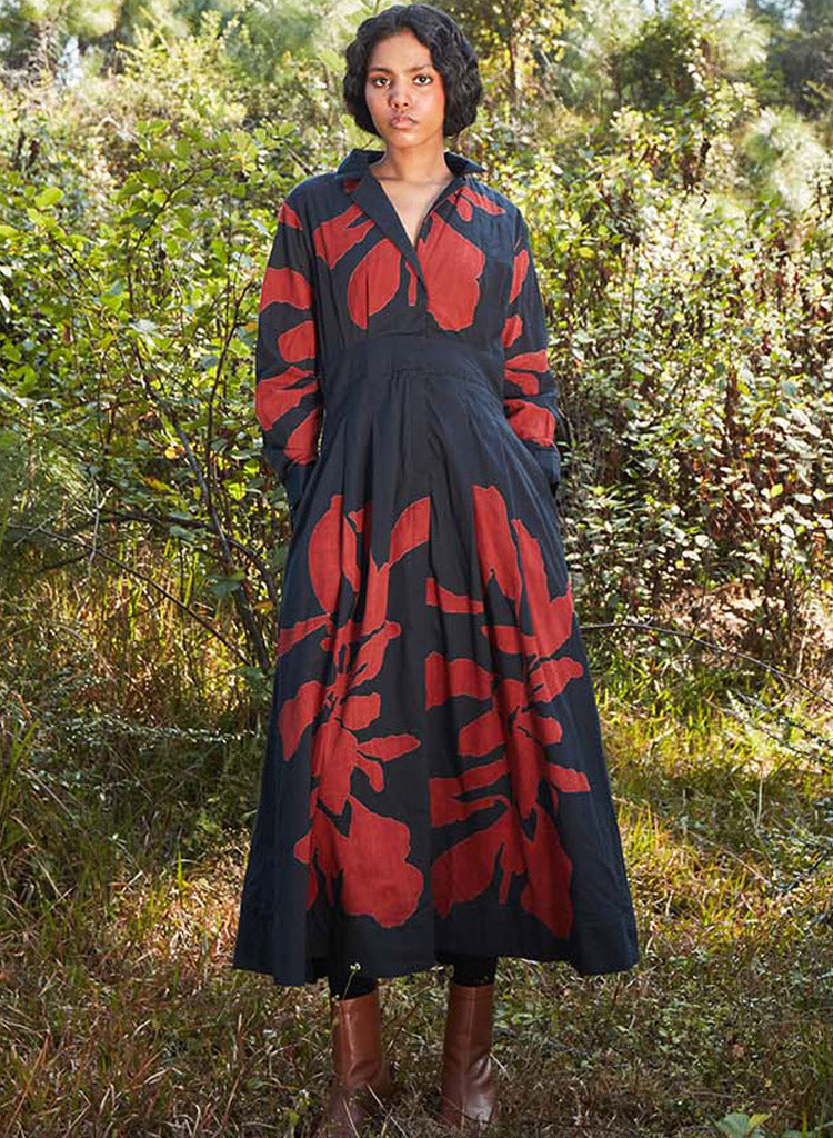 Black Woods Dress
