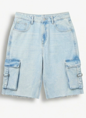 Bleached Cargo Shorts