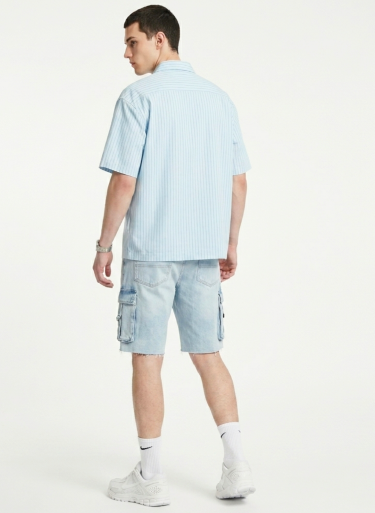 Bleached Cargo Shorts