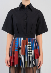 Bloc Mosaic Dress