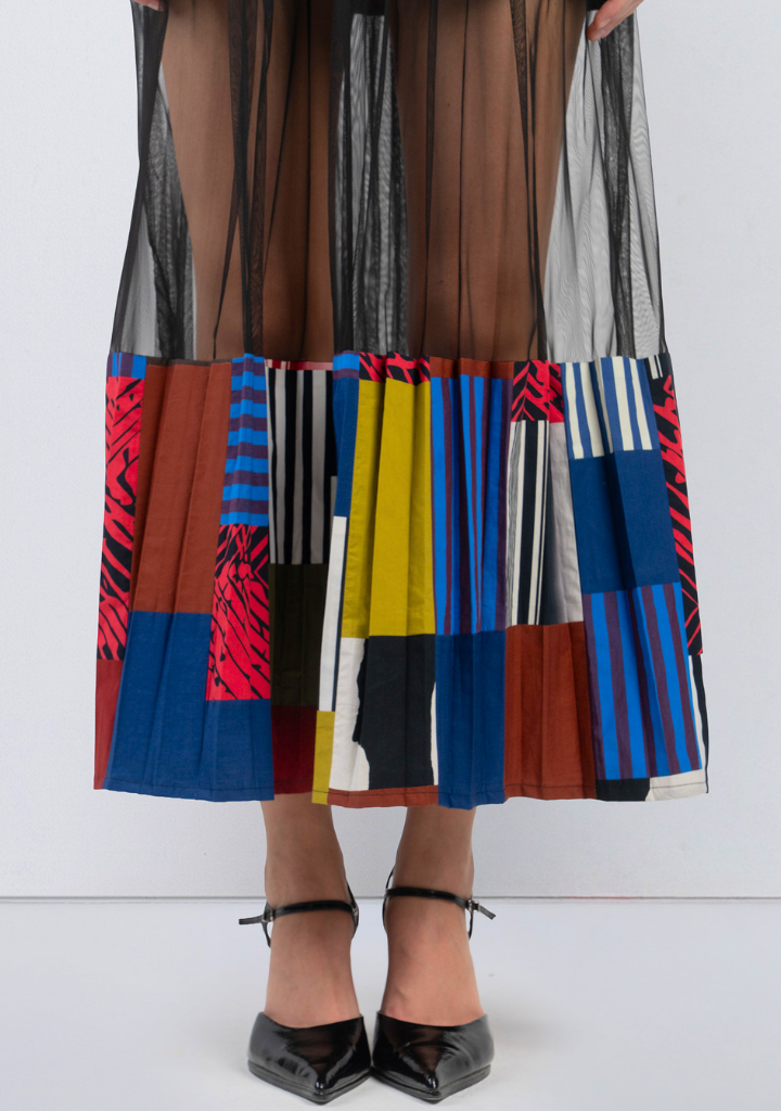 Bloc Mosaic Dress