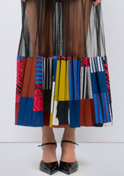 Bloc Mosaic Dress