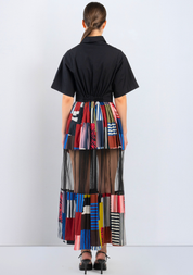 Bloc Mosaic Dress