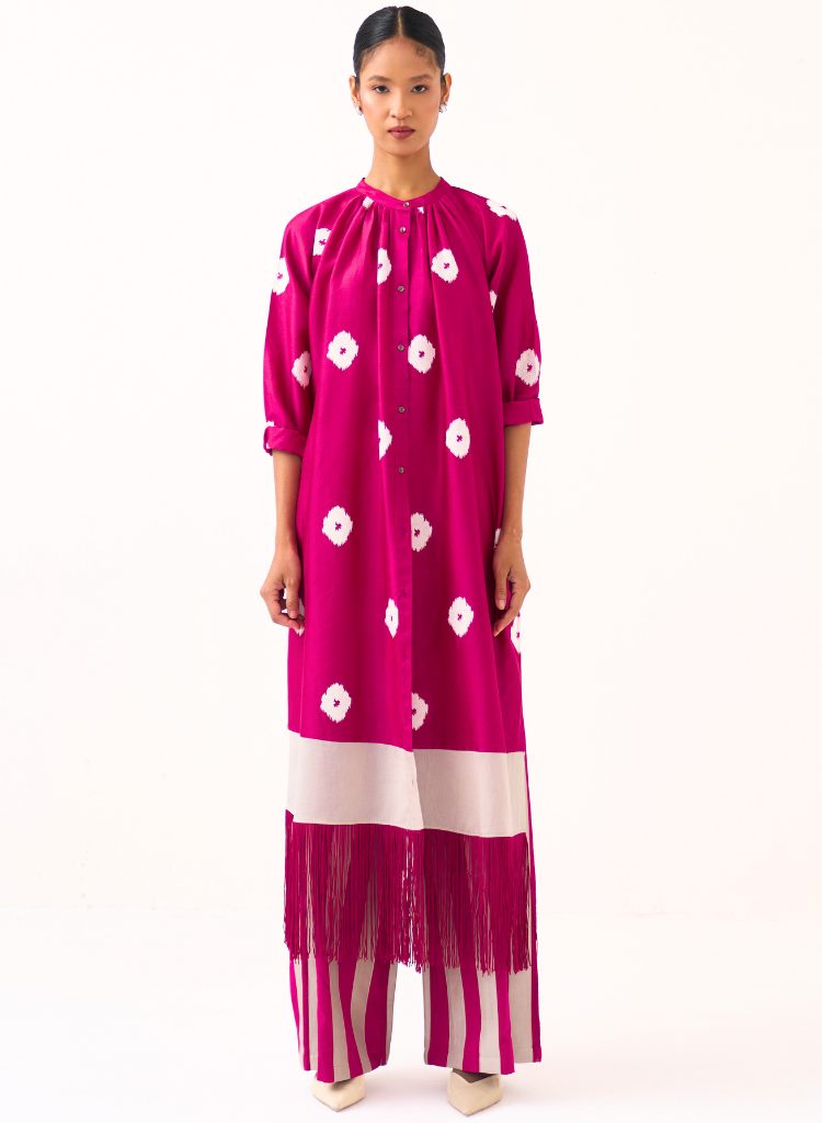 Block Print Fringe Set