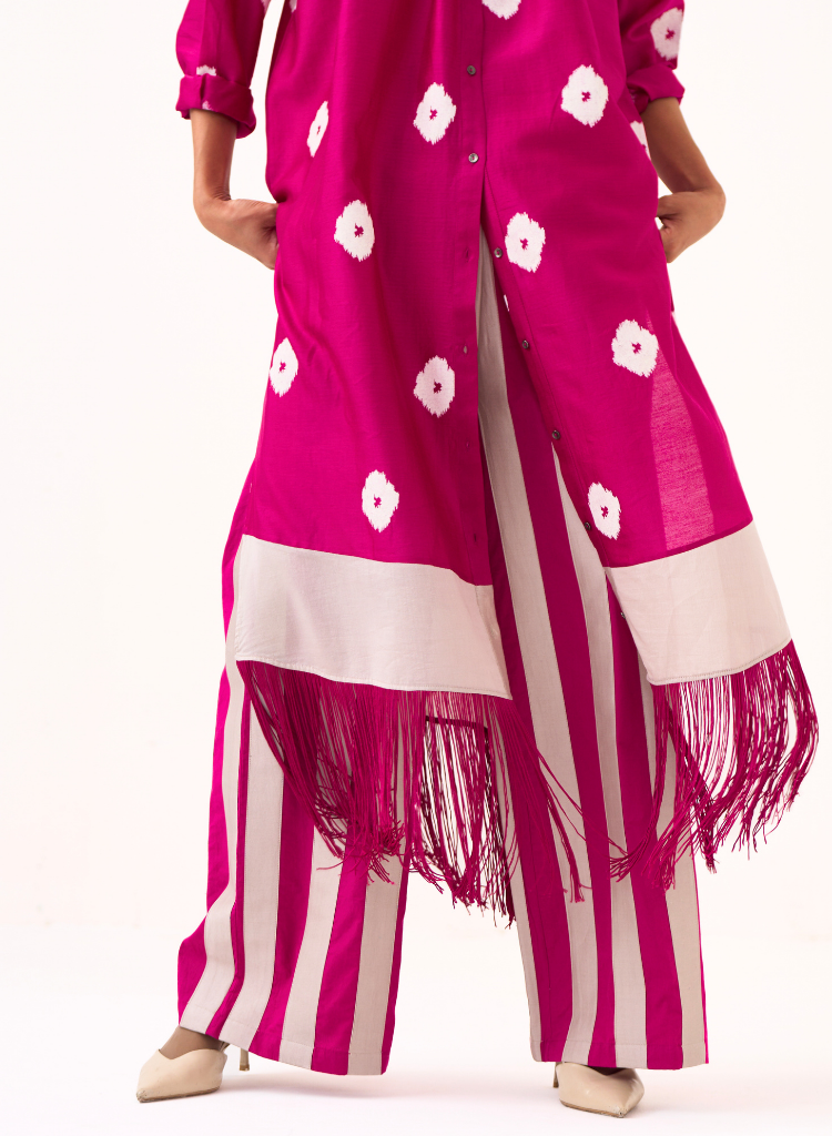 Block Print Fringe Set
