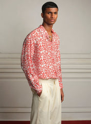 Block Printed Silk Shirt