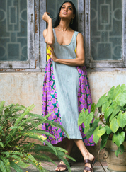 Blooming Patchwork Dress