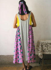 Blooming Patchwork Dress